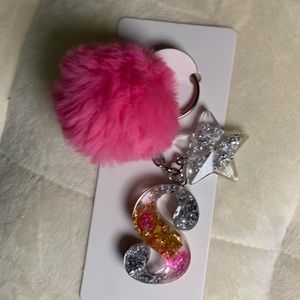 Letter S Keychain